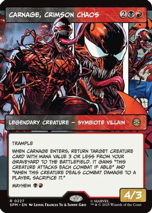 Carnage, Crimson Chaos (Borderless) [Marvel's Spider-Man]