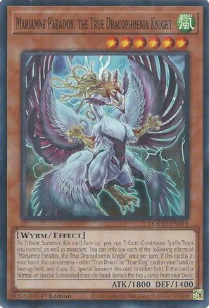 Mariamne Paradox, the True Dracophoenix Knight [DOOD-EN019] Common