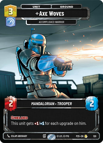 Axe Woves - Accomplished Warrior (120) (120) [Sector and Regional Promos: Season 1]