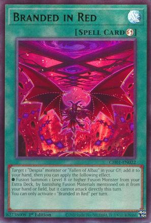 Branded in Red [CH01-EN022] Ultra Rare