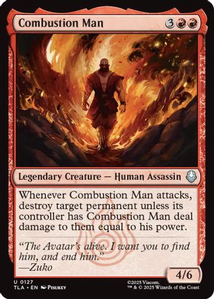 Combustion Man [Avatar: The Last Airbender]