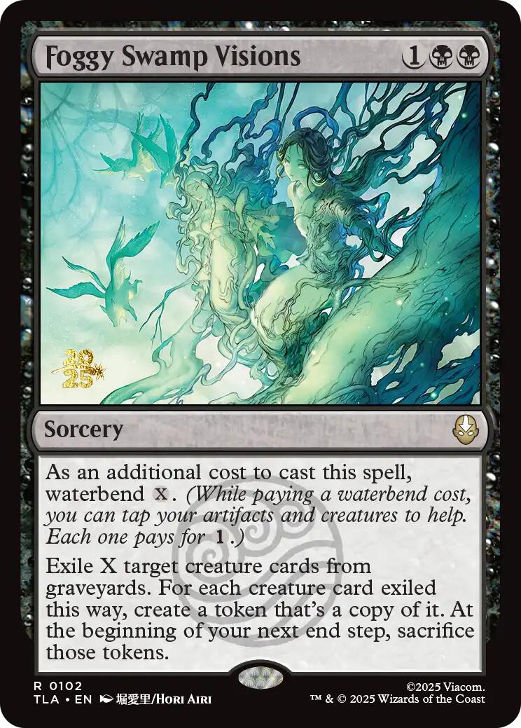 Foggy Swamp Visions [Avatar: The Last Airbender Prerelease Cards]
