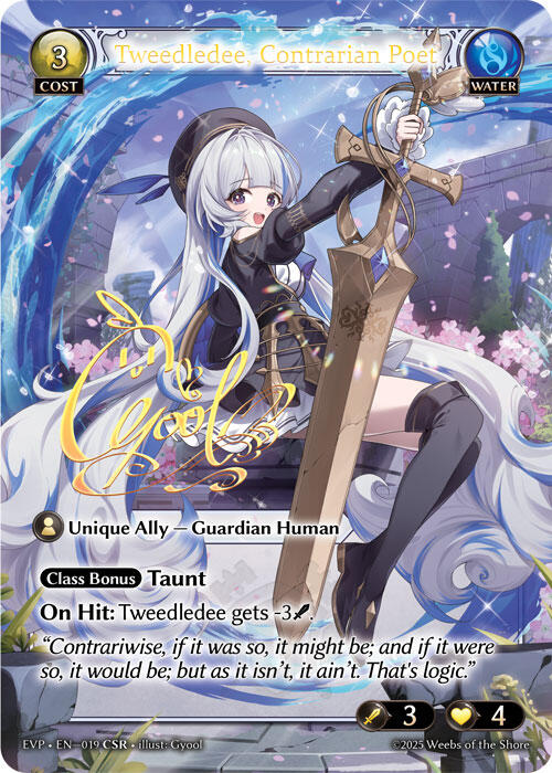 Tweedledee, Contrarian Poet (CSR) (128) [Promotional Cards]