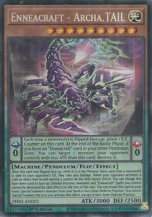 Enneacraft - Archa.TAIL (CR) [PHRE-EN023] Collector's Rare