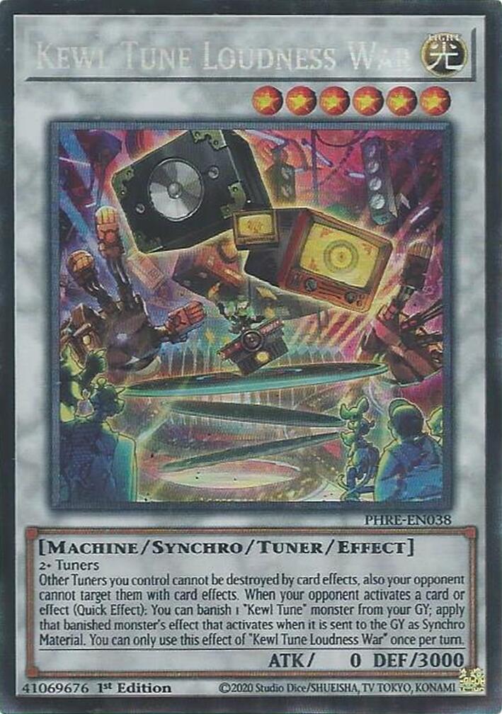 Kewl Tune Loudness War (CR) [PHRE-EN038] Collector's Rare