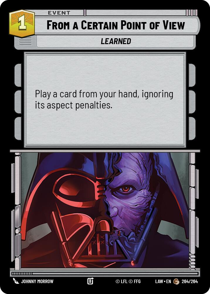 From a Certain Point of View (264/264) (264/264) [A Lawless Time]