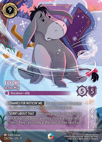 Eeyore - In the Way (Enchanted) (226/204) [Winterspell]