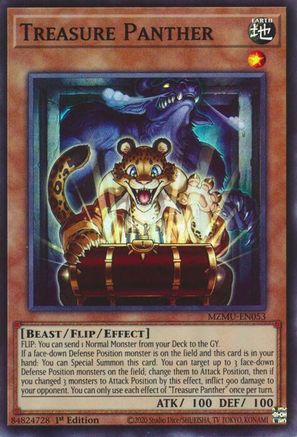 Treasure Panther [MZMU-EN053] Super Rare