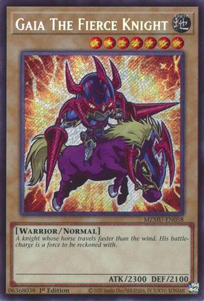 Gaia The Fierce Knight [MZMU-EN058] Secret Rare