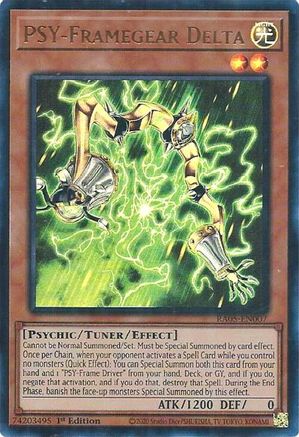 PSY-Framegear Delta (Ultra Rare) [RA05-EN007] Ultra Rare