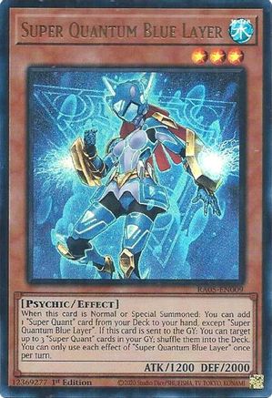 Super Quantum Blue Layer (Ultra Rare) [RA05-EN009] Ultra Rare