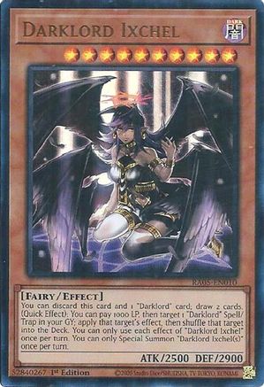 Darklord Ixchel (Ultra Rare) [RA05-EN010] Ultra Rare