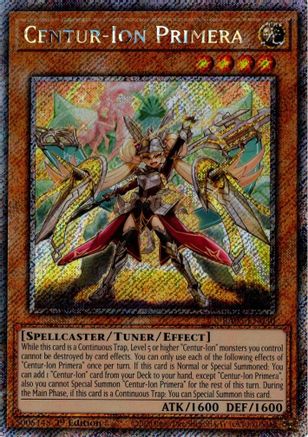 Centur-Ion Primera (Platinum Secret Rare) [RA05-EN030] Platinum Secret Rare