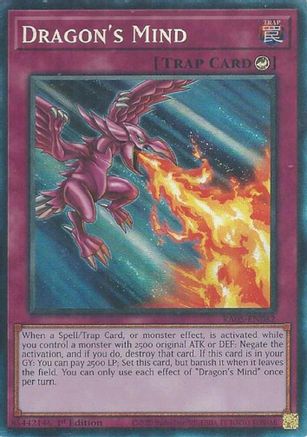 Dragon's Mind (Collector's Rare) [RA05-EN082] Collector's Rare