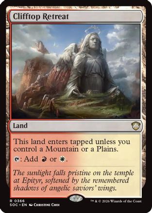 Clifftop Retreat [Secrets of Strixhaven Commander]