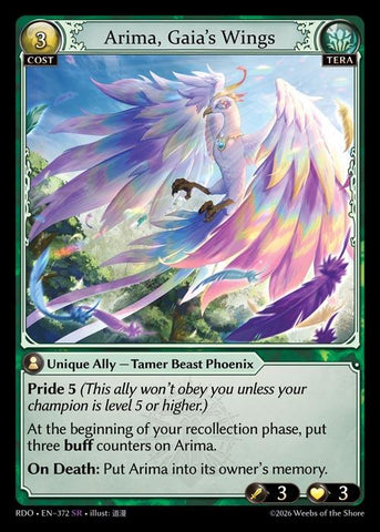 Arima, Gaia's Wings (372) [Radiant Origins]