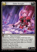 Table Straight (155) [Radiant Origins]