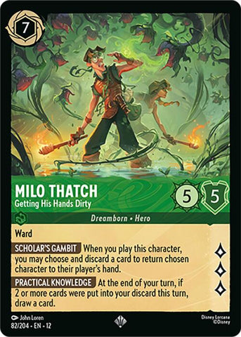 Milo Thatch - Getting His Hands Dirty (82/204) [Wilds Unknown]