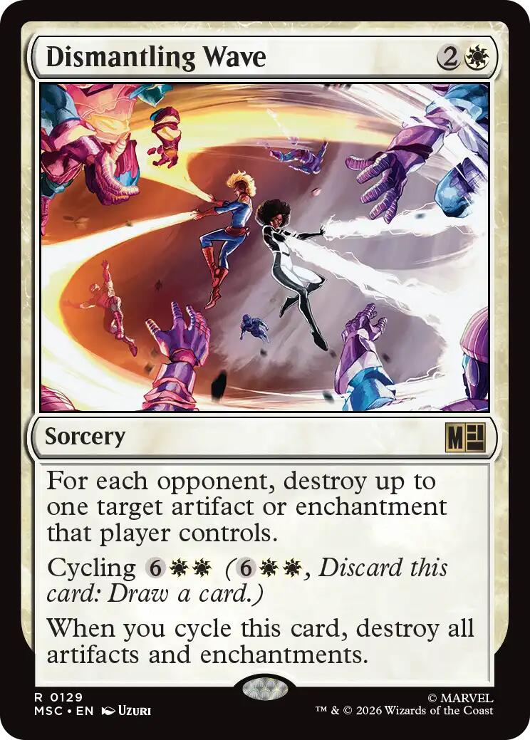 Dismantling Wave (Surge Foil) [Marvel Super Heroes Commander]