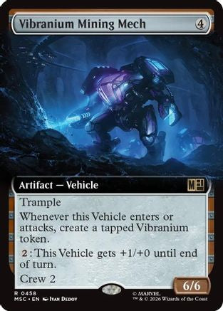 Vibranium Mining Mech (Extended Art) [Marvel Super Heroes Commander]