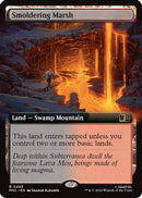 Smoldering Marsh (Extended Art) [Marvel Super Heroes Commander]