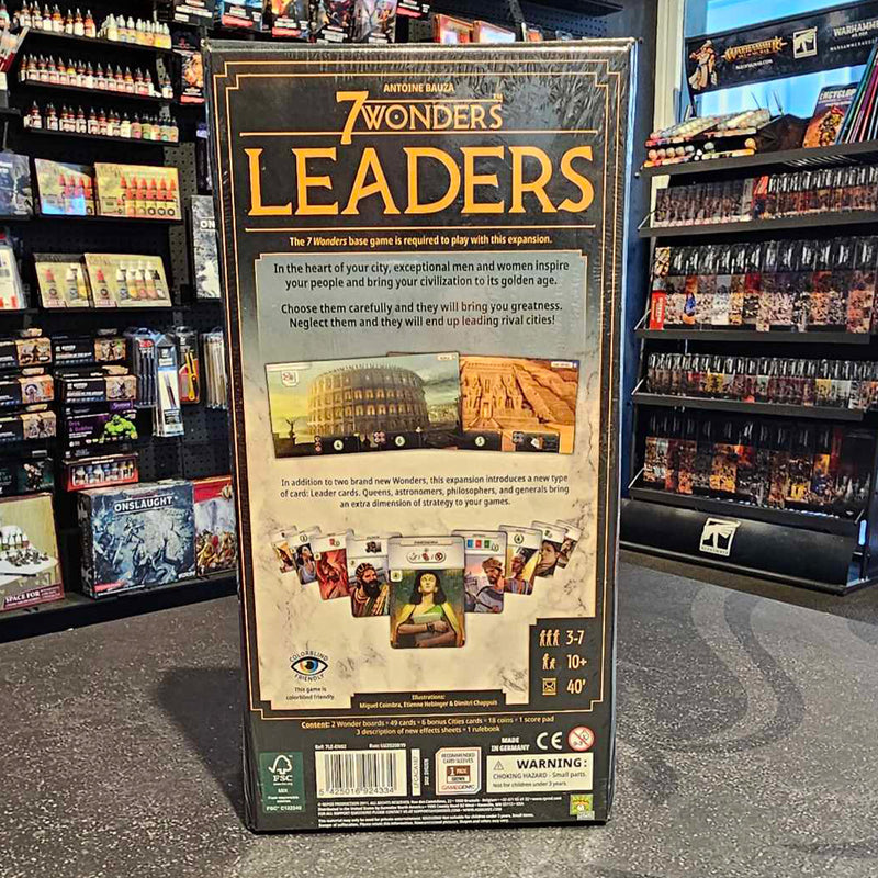 7 Wonders Leaders Expansion (Second Edition)