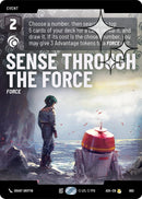 Sense Through the Force (860) (Prestige Foil) (860) [Ashes of the Empire]