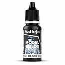 Vallejo Model Colour - Gunmetal Paint (Single Bottle 18ml)