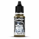 Vallejo Model Colour - Green Brown Paint (Single Bottle 18ml)