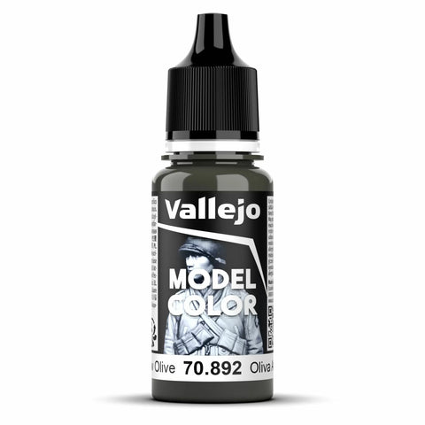 Vallejo - Model Colour - Yellow Olive (Single Bottle 18ml)