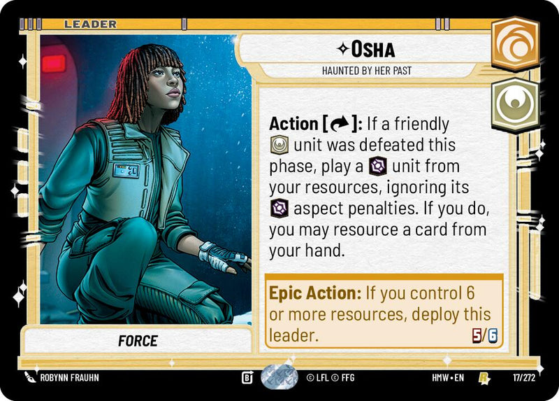 Osha - Haunted By Her Past (17/272) (17/272) [Homeworlds]