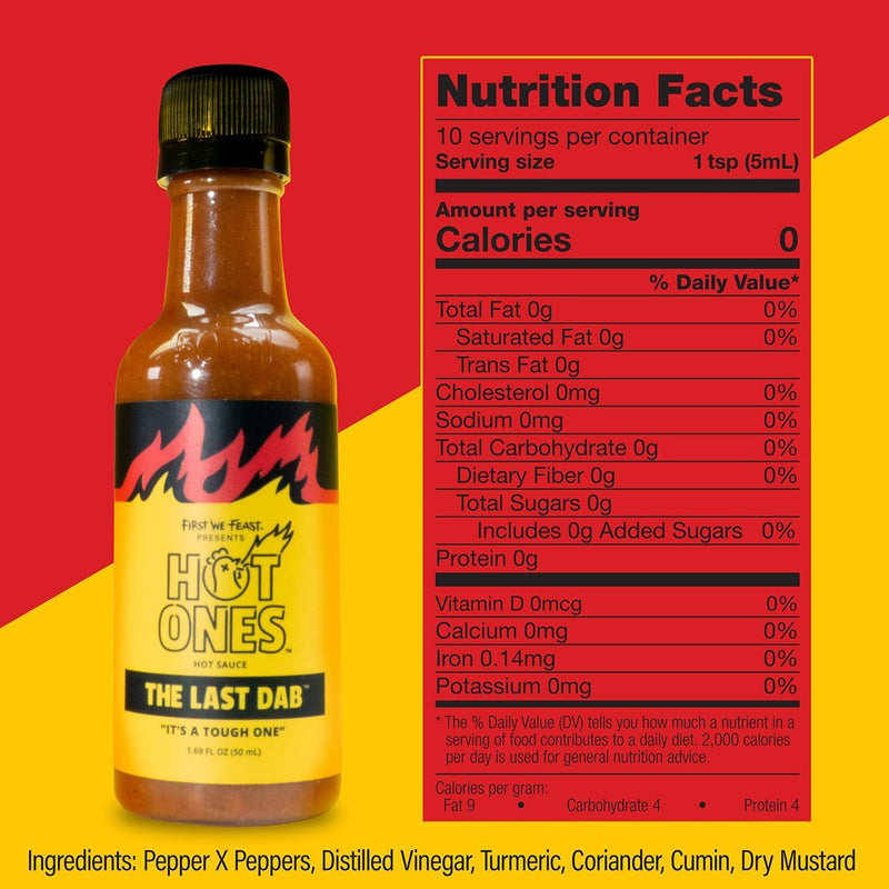 Hot Ones Truth or Dab The Game: The Spiciest Party Game