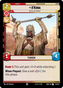 A'Koba - Restless Raider (52/272) (52/272) [Homeworlds]