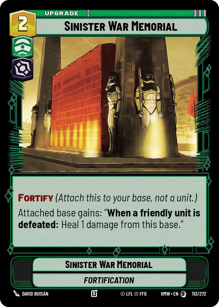 Sinister War Memorial (113/272) (113/272) [Homeworlds]