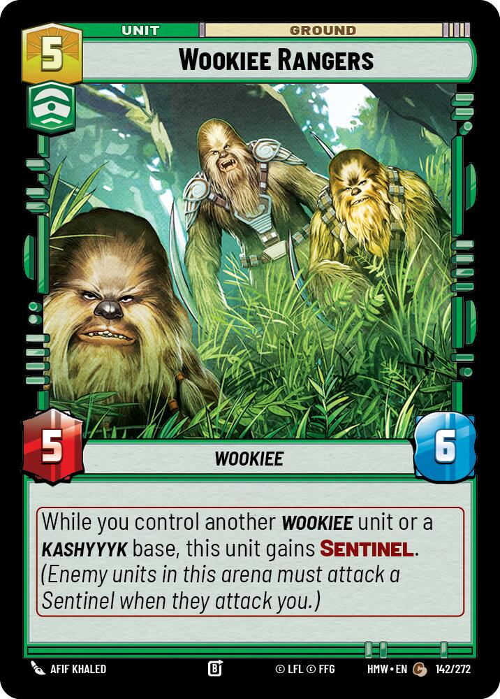 Wookiee Rangers (142/272) (142/272) [Homeworlds]
