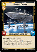 Mon Cal Cruiser (232/272) (232/272) [Homeworlds]