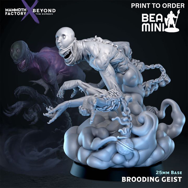 Brooding Geist | BeaMini Print to Order Miniatures