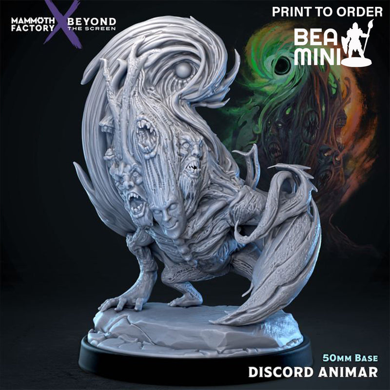 Discord Animar | BeaMini Print to Order Miniatures