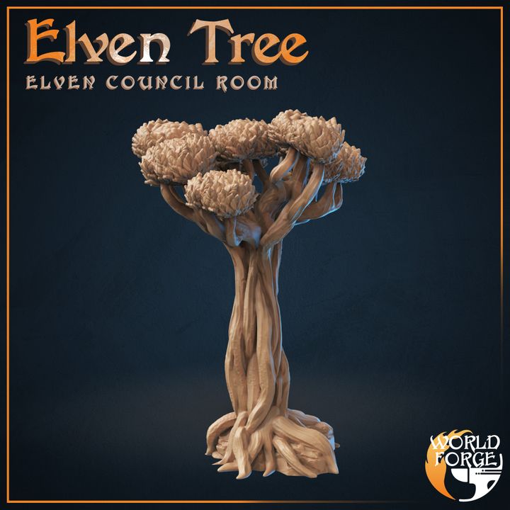 Elven Council Chambers | BeaMini Print to Order Miniatures