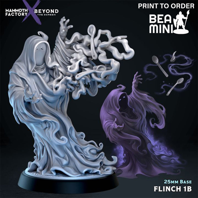 Flinch 1B | BeaMini Print to Order Miniatures