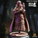 Lune de la Rue, Human Sorcerer | BeaMini Print to Order Miniatures