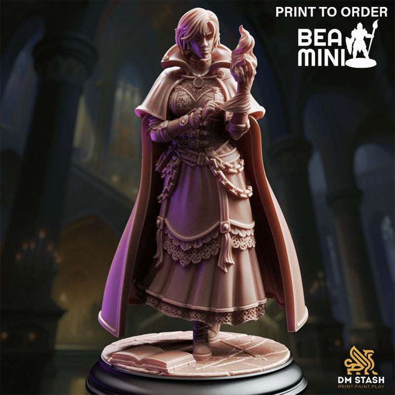 Lune de la Rue, Human Sorcerer | BeaMini Print to Order Miniatures