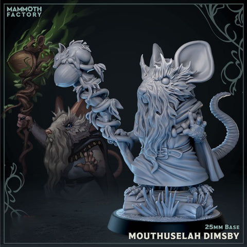 Mouthuselah Dimsby | BeaMini Print to Order Miniatures