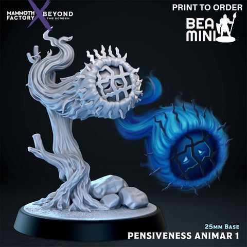Pensiveness Animar 1 | BeaMini Print to Order Miniatures