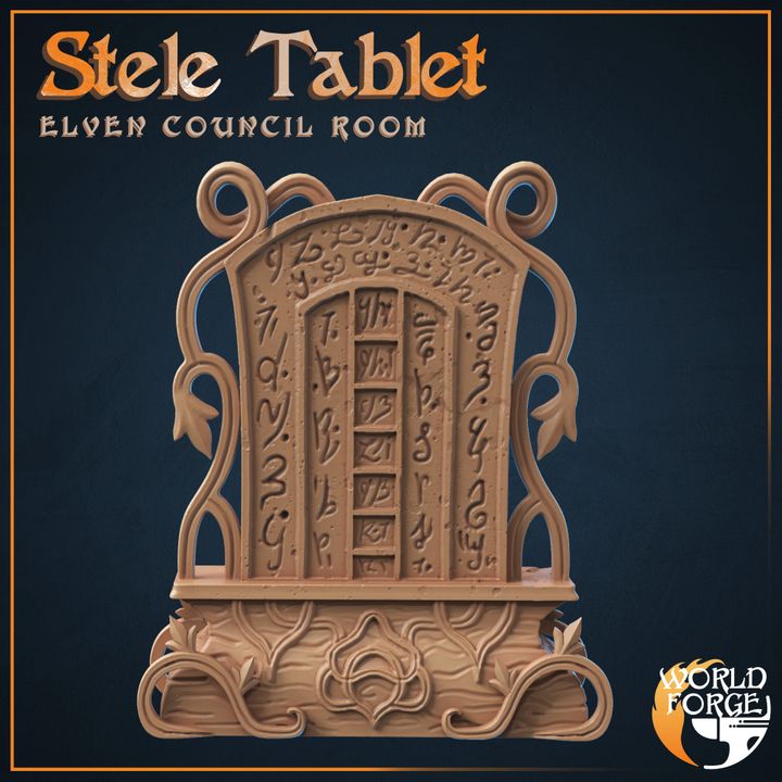 Elven Council Chambers | BeaMini Print to Order Miniatures