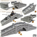 Modular Bridge / Ruined Bridge | BeaMini Print to Order Miniatures