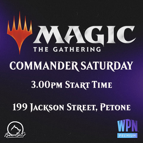 Commander Saturday 7th September 2024 ticket