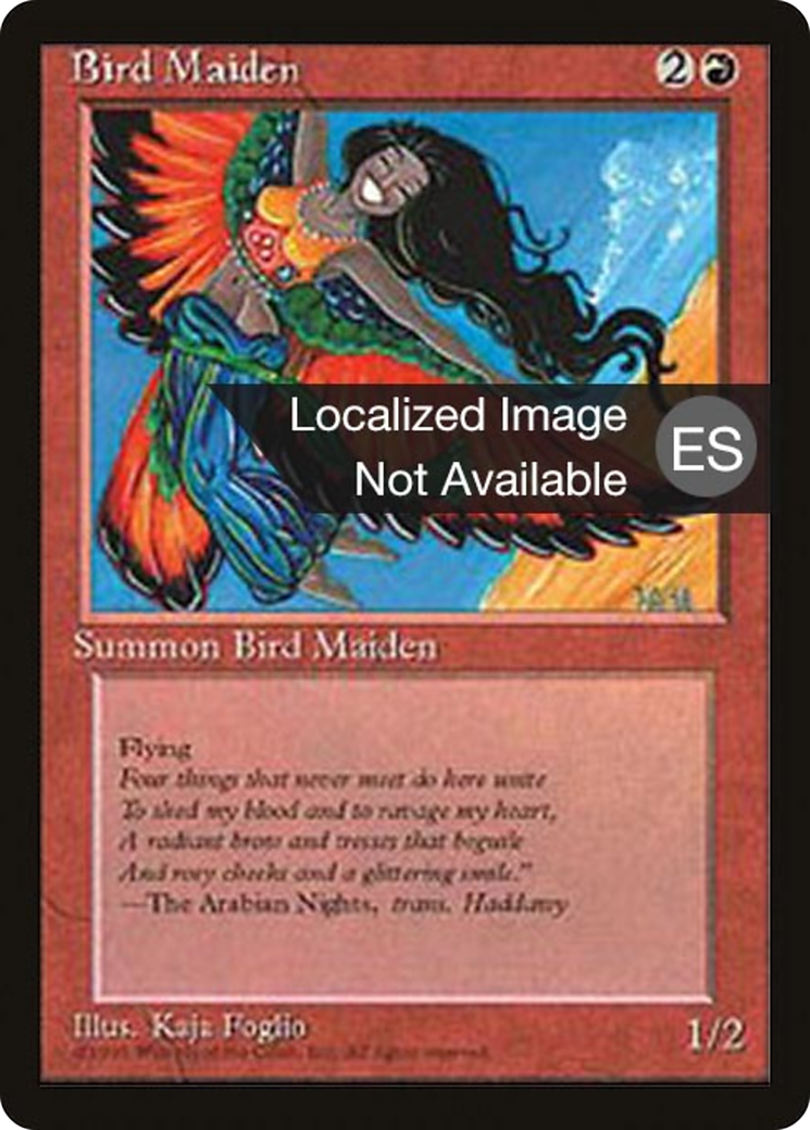 Bird Maiden [Fourth Edition Foreign Black Border]
