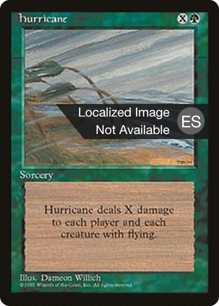 Hurricane [Fourth Edition Foreign Black Border]