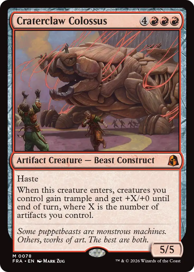 Craterclaw Colossus [Reality Fracture]